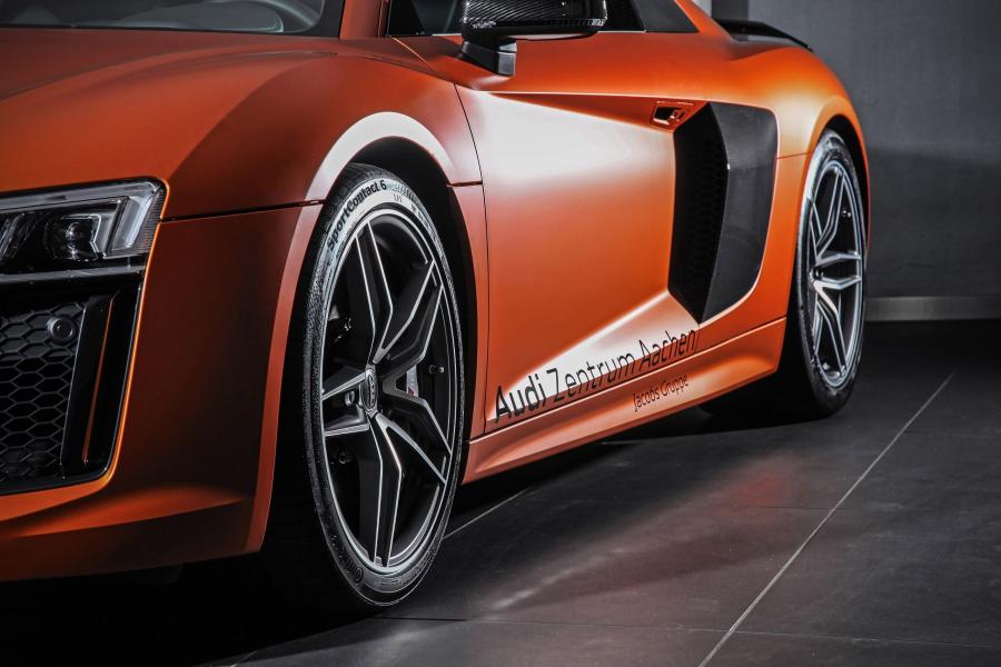 Детали экстерьера Audi R8 V10 Plus by H+B Design 2015 года  (фото 5 из 8)